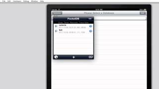PocketDB Tutorial; Lesson 2; Working with