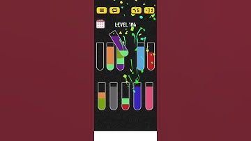 water sort puzzle level 184