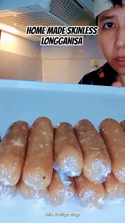 HOME MADE SKINLESS LONGGANISA 😋