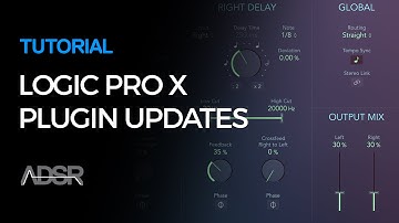 Logic Pro X 10.2.1 - Plugin Updates