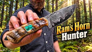 Let's Forge a Ram's Horn Go-Mai Hunter's Knife