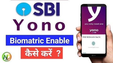 how to enable biometric in yono sbi | yono sbi me biometric enable kaise kare