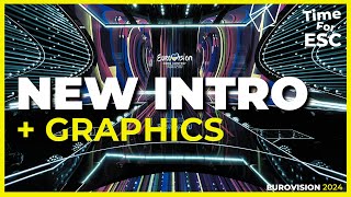 New Intro Graphics Eurovision 2024 Timeforeurovision
