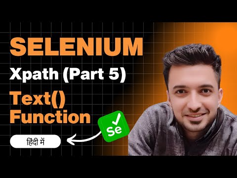 How to Use the text() Function in XPath for Selenium WebDriver (Java Tutorial)