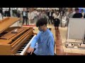 ミセス🍏新曲『ライラック』を東京駅のど真ん中にあるピアノで弾いたら怖いくらい人が集まった - Mrs.GREEN APPLE “Lilac” 【アニメ忘却バッテリーOP】