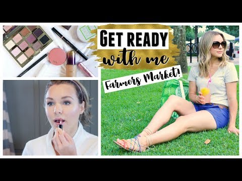 Get Ready With Me + Farmers Market HAUL!  | Shannon Sullivan