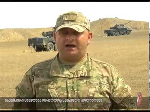 ტაქტიკური სწავლება ორფოლოს სამხედრო პოლიგონზე (www.armada.ge)