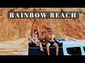 RAINBOW BEACH + DOUBLE ISLAND POINT // 4x4 Water Crossing // Drone Crash Ep8