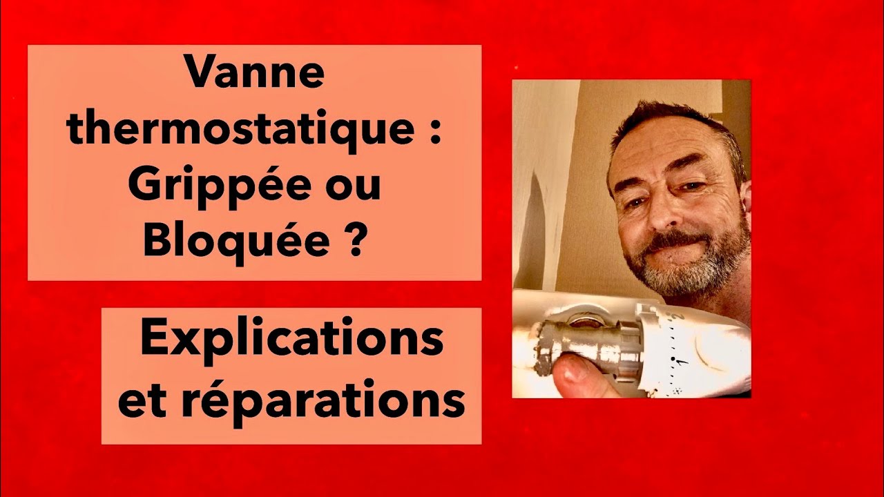 Chaud246-Un radiateur est froid au redémarrage du chauffage-robinet  thermostatique bloquée-dépannage 