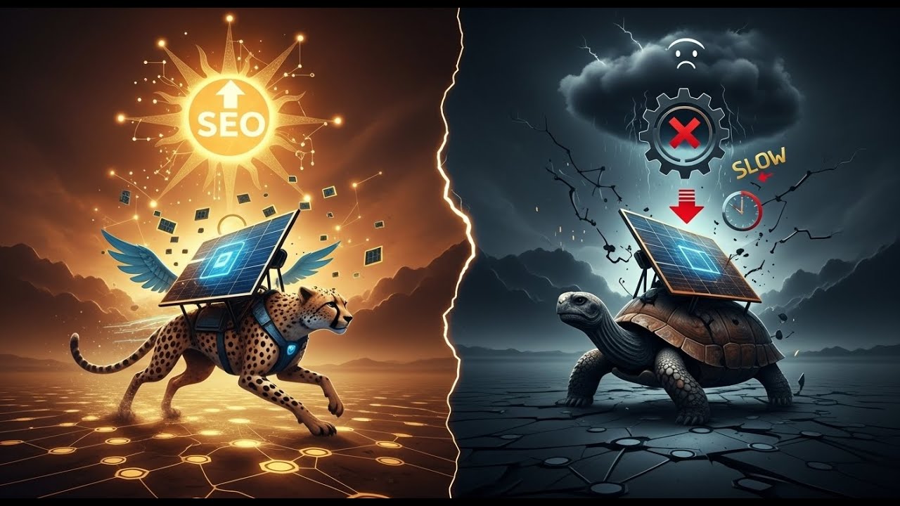 Why Solar Websites Need Strong SEO and Speed