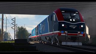 The sunset alc chase - Rail Sim Universe