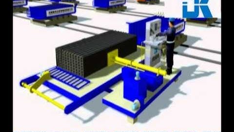 Lightweight EPS wall panel machine