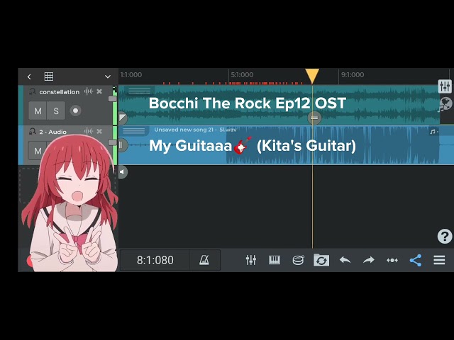 am i insane or is bocchi singing in their cover song morning light falls  on you : r/BocchiTheRock