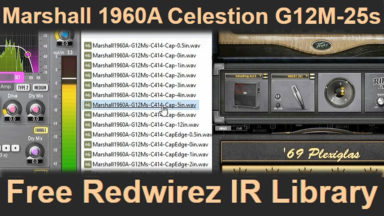 Review of the free Celestion Greenbacks Impulses by Red Wire