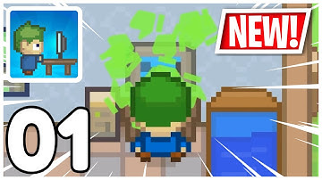 Streamer Sim Tycoon - Gameplay Walkthrough Part 01 - Day 1 Streaming (iOS, Android)