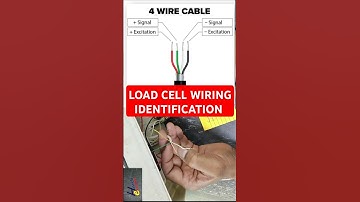 Identify Load Cell Wires Using Multimeter | #Shorts