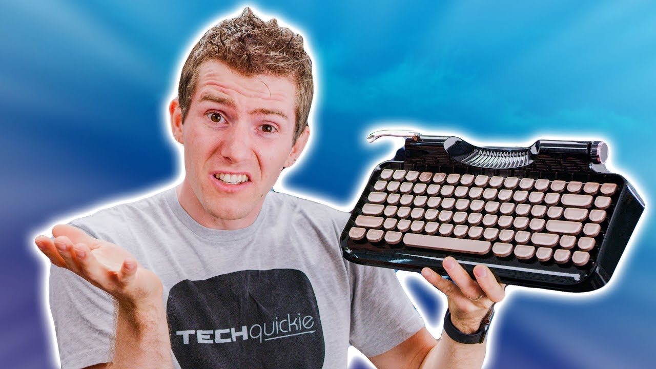 USB Typewriter Replaces the Keyboard in Your PC