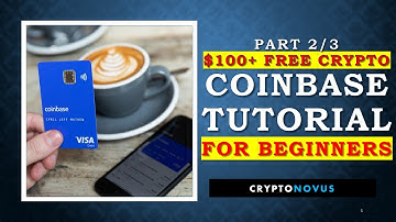 2020 - COINBASE TUTORIAL SERIES | For Beginners to Crypto - Part 2 of 3 | Earn FREE Crypto!!