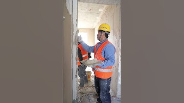 #plastering #rendering #machine #plasteringwork #automatic #wall #gypsum #plaster
