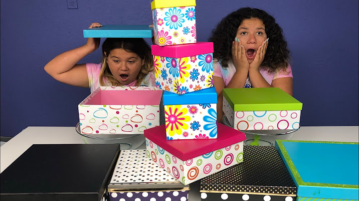 DON’T CHOOSE THE WRONG MYSTERY BOX OF SLIME CHALLENGE
