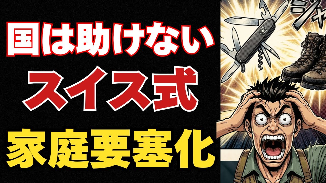 国家はあなたを助けない。スイス民間防衛に学ぶ「最初の5日間」の生き残り方【スイス生存戦略 Vol.3】