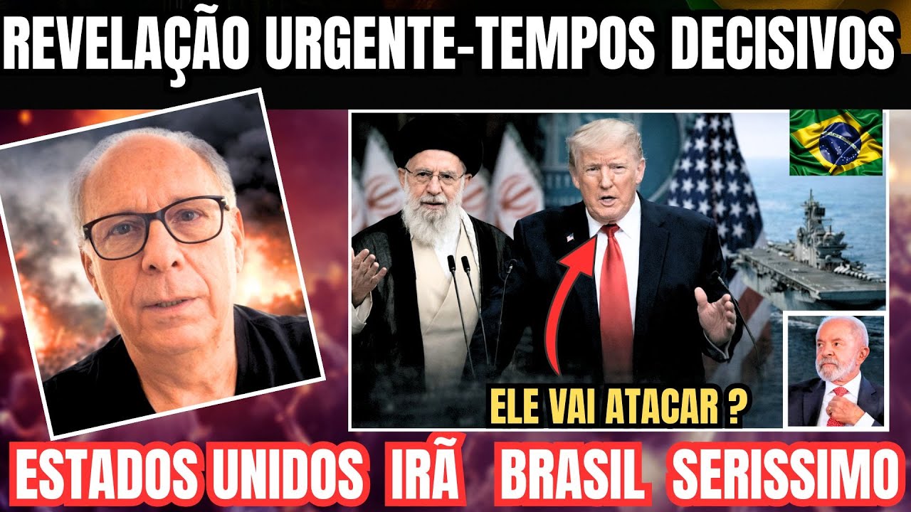 URGENTE BRASIL - ESTADOS UNIDOS VAI ATACAR  IRÃ? SERÁ? PR LAMARTINE POSELLA