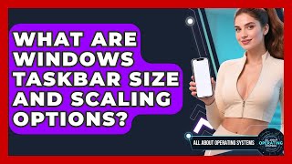 What Are Windows Taskbar Size And Scaling Options? - All About Operating Systems