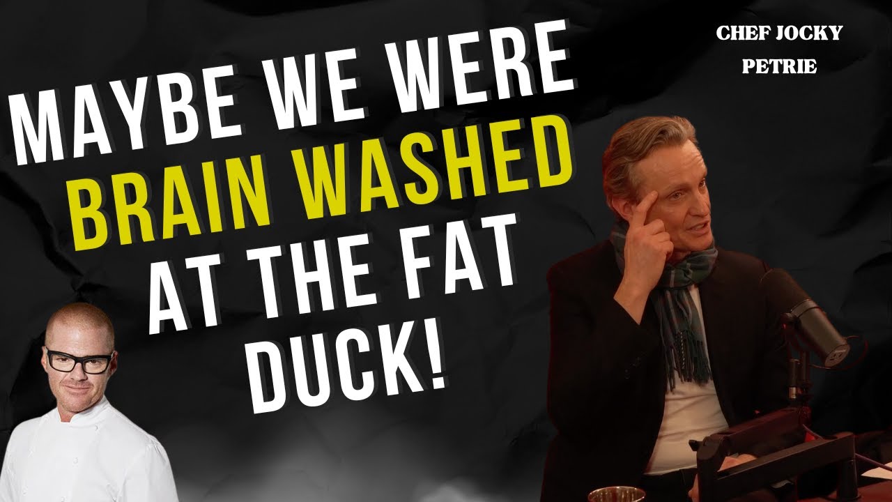 Chef Jocky Petrie - Heston Blumenthal's Genius & Gordon Ramsay's Temper!