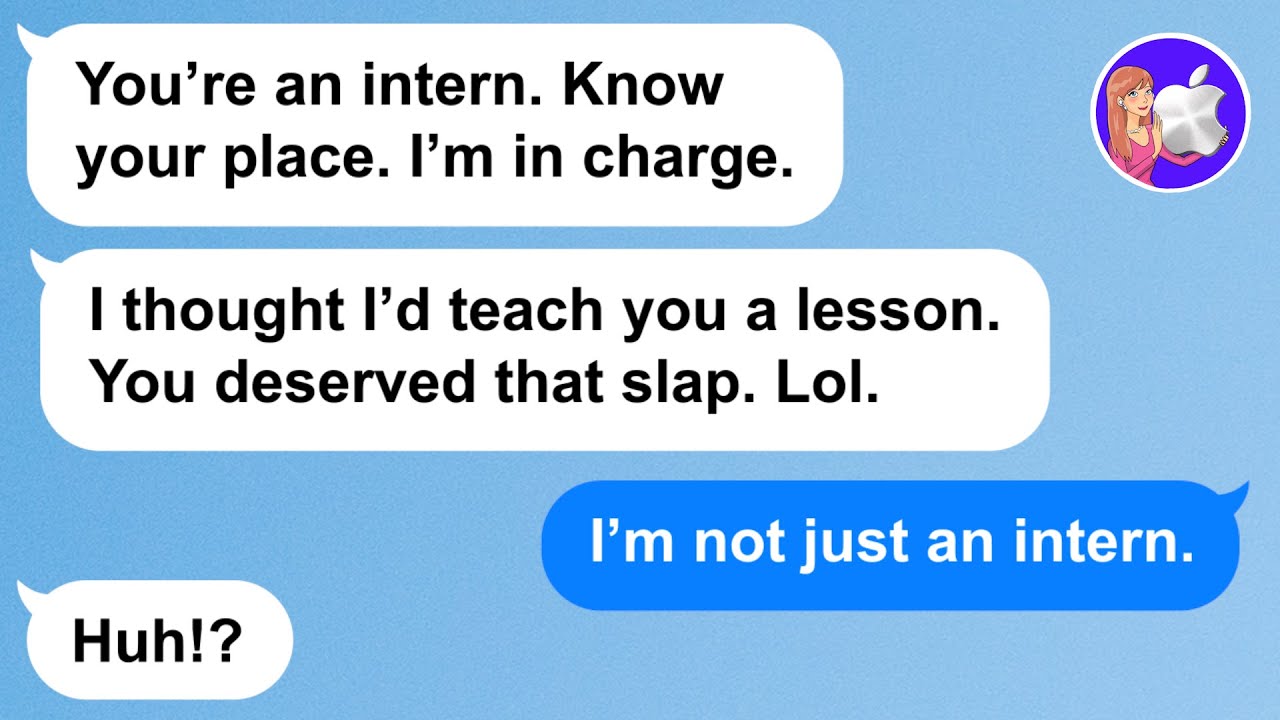 【Apple】My crazy supervisor with anger issues slaps me in front of everyone at the office.