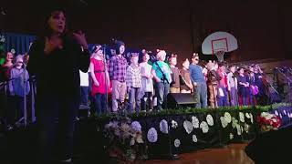 Mataya and Kaitlyns 2017 Christmas program part 1