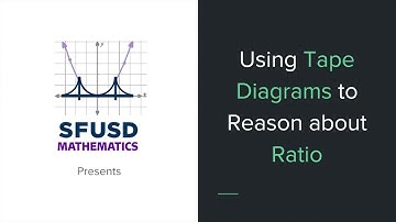 Using Tape Diagrams to Reason About Ratio