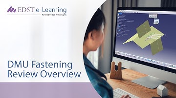CATIA V5 DMU(Digital Mockup) Fastening Review Introduction & Overview Video| EDST e-Learning|English