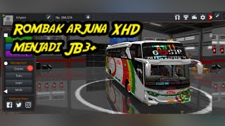 Cara pemasangan kodename ROMBAK ARJUNA XHD Menjadi SHD JB3+. BUSSID V3.6.1 screenshot 5