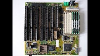 SOLD! Test MB 386 Shuttle HOT-302H with 386SX-33
