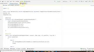 how to create a spinner in Android studio #android #asmr #bts #androidgames #freecodecamp #freefire