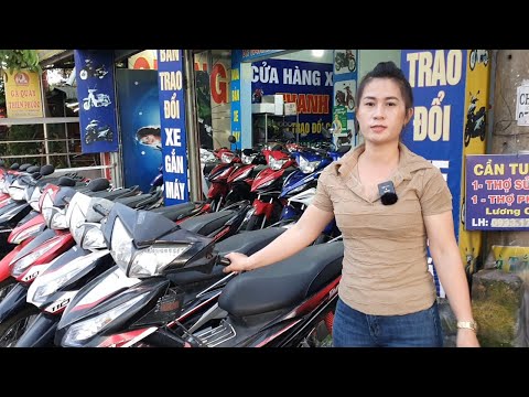 Video Em Cúc chỉ bán xe cỏ cày bừa từ 4 triệu có Dream Wave... - youtube