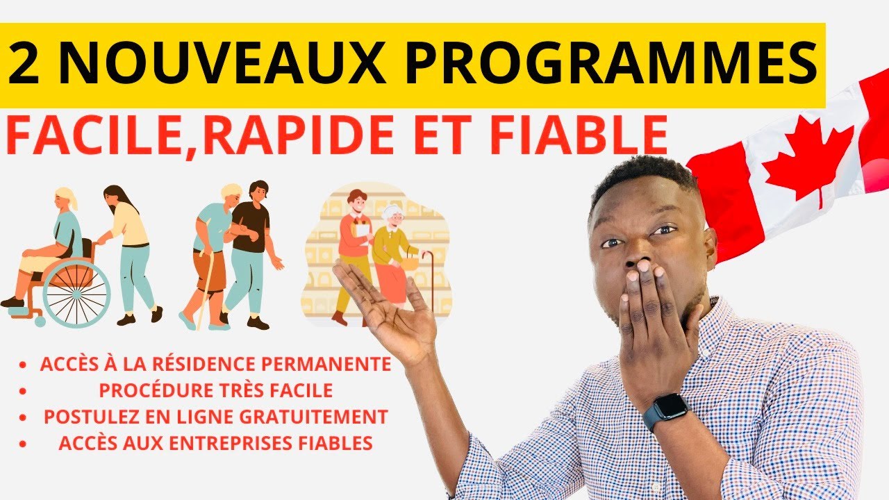 🛑 INCROYABLE ! NOUVEAU PROGRAMME GRATUIT POUR IMMIGRER AU CANADA AVEC ...