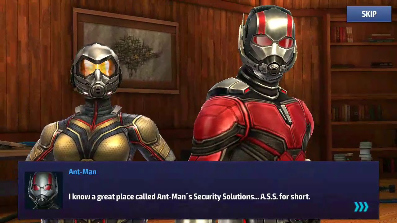 Marvel future fight/haunted house/Ant man and wasp Vs Ghost