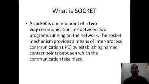 INTRODUCTION TO NETWORK PROGRAMMING & SOCKETS || COMPUTER NETWORK || PC 504 IT || LECTURE-13