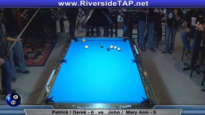 8 Ball Scotch Doubles - Patrick/Derek vs John/Mary...