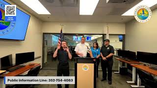 EOC Press Conference