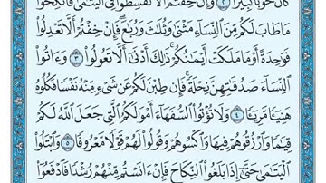 سورة النساء من 1 الى 6 ماهر المعيقلي