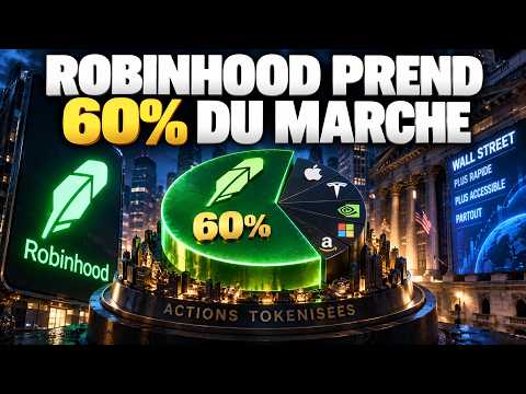 Robinhood launches its blockchain and takes 60% of the market, right after the green light from t...