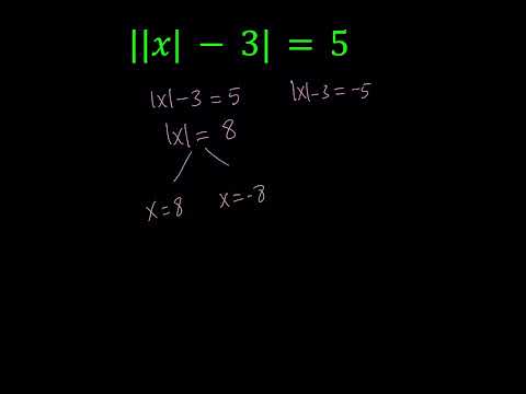 Видео: Как решавате алгебрично уравнение с абсолютна стойност?