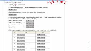 2.6/2.7 #5 WebAssign