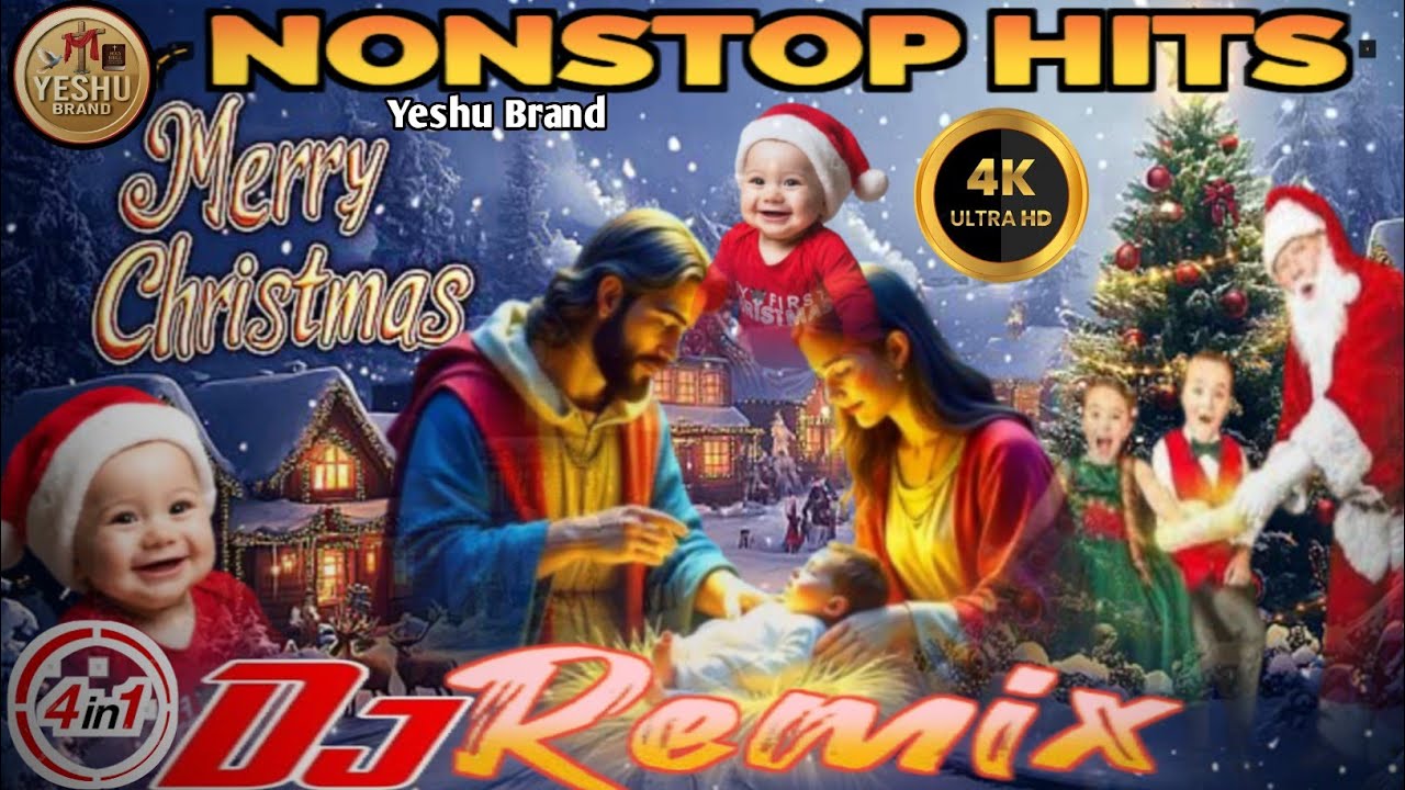 DJ Wale Bhaiya Nonstop Christmas Remix | Hindi Masihi DJ Song 2025 | Powerful New Christmas Song2025