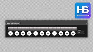 Text Horizontal Scale Plugin for Photoshop