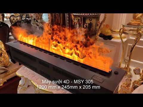 Video Máy sưởi điện trang trí 4D MSY305 #máysưởitrang trí... - youtube