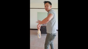 Flairtending Tutorial   "Shoulder Back Flip"