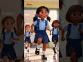 பள்ளிக்கு செல்லலாம் பாடல்  - Time to Go to School | Nursery Rhymes for kids | Galatta Kids | Shorts